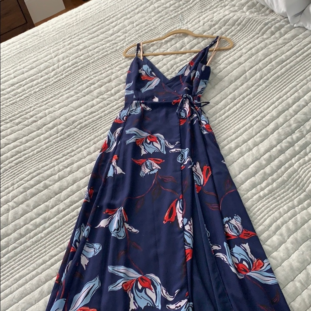 Fame and Partners long maxi wrap dress